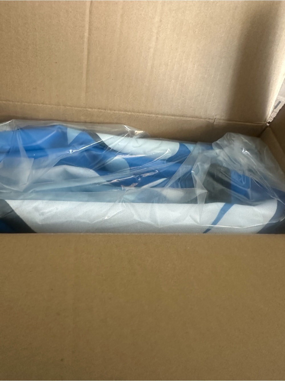 47" Snow Tube for Kids & Adults Heavy Duty Inflatable Sled Hard Bottom blue new